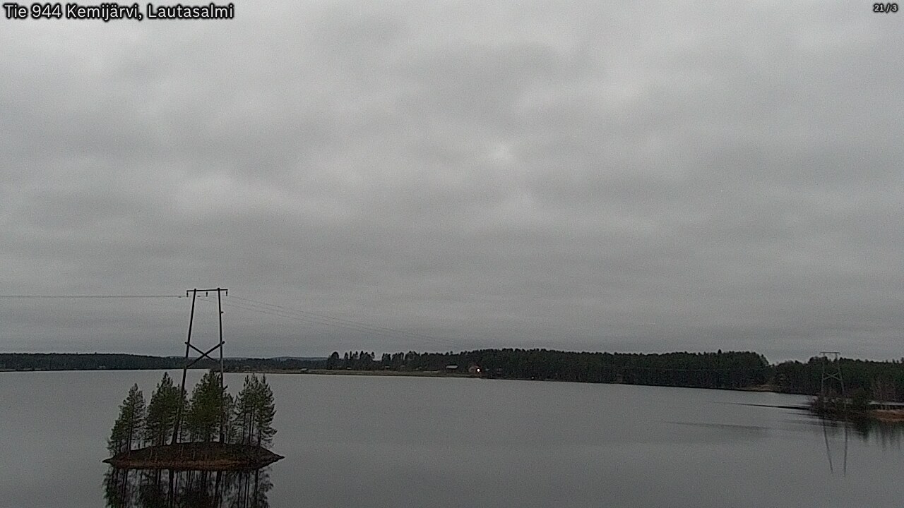 Kelikamerat Kuva Tie 944 Kemijärvi, Lautasalmi, Kemijärvi, Lappi