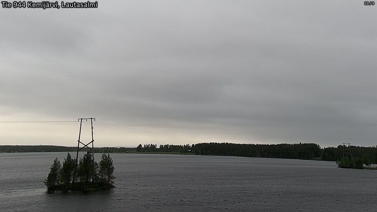 Kelikamerat Kuva Tie 944 Kemijärvi, Lautasalmi, Kemijärvi, Lappi
