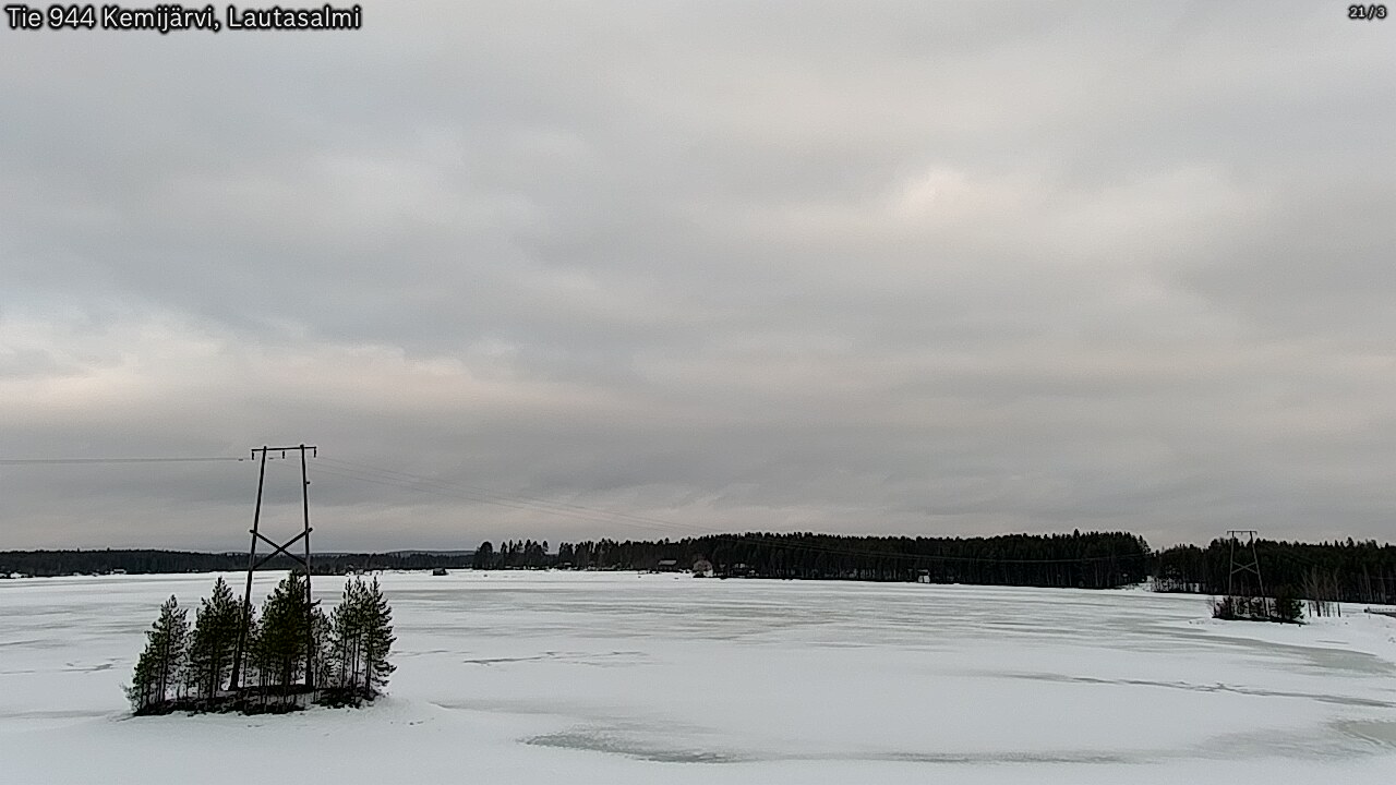 Kelikamerat Kuva Tie 944 Kemijärvi, Lautasalmi, Kemijärvi, Lappi