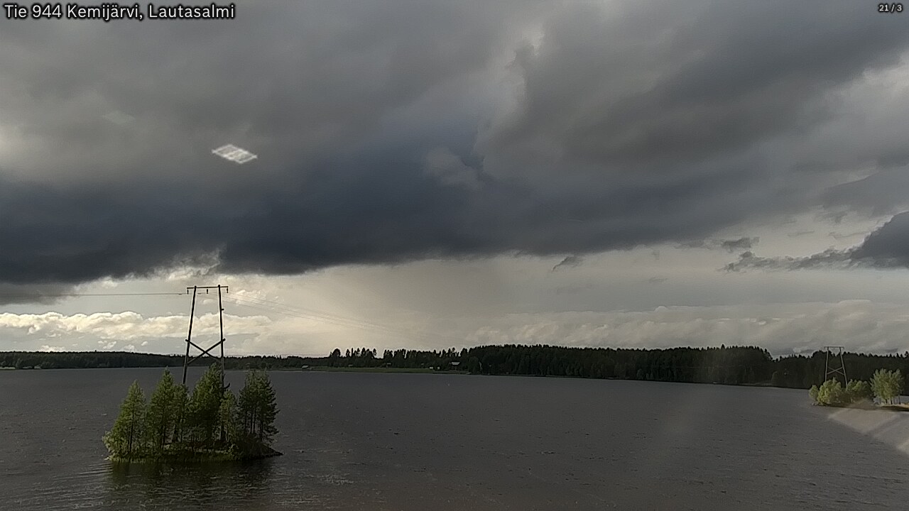 Kelikamerat Kuva Tie 944 Kemijärvi, Lautasalmi, Kemijärvi, Lappi