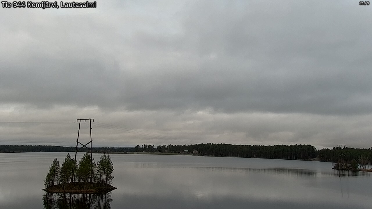 Kelikamerat Kuva Tie 944 Kemijärvi, Lautasalmi, Kemijärvi, Lappi