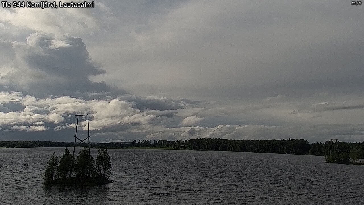 Kelikamerat Kuva Tie 944 Kemijärvi, Lautasalmi, Kemijärvi, Lappi