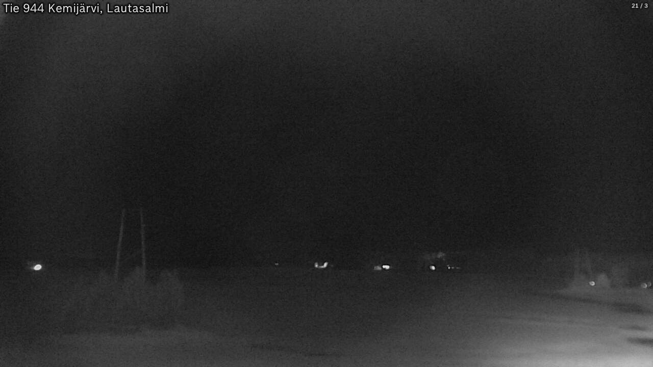 Kelikamerat Kuva Tie 944 Kemijärvi, Lautasalmi, Kemijärvi, Lappi