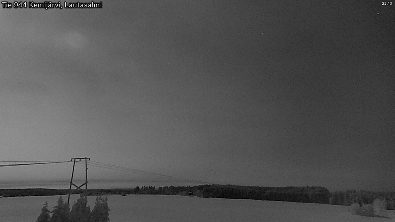 Kelikamerat Kuva Tie 944 Kemijärvi, Lautasalmi, Kemijärvi, Lappi