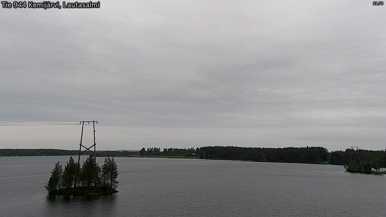 Kelikamerat Kuva Tie 944 Kemijärvi, Lautasalmi, Kemijärvi, Lappi