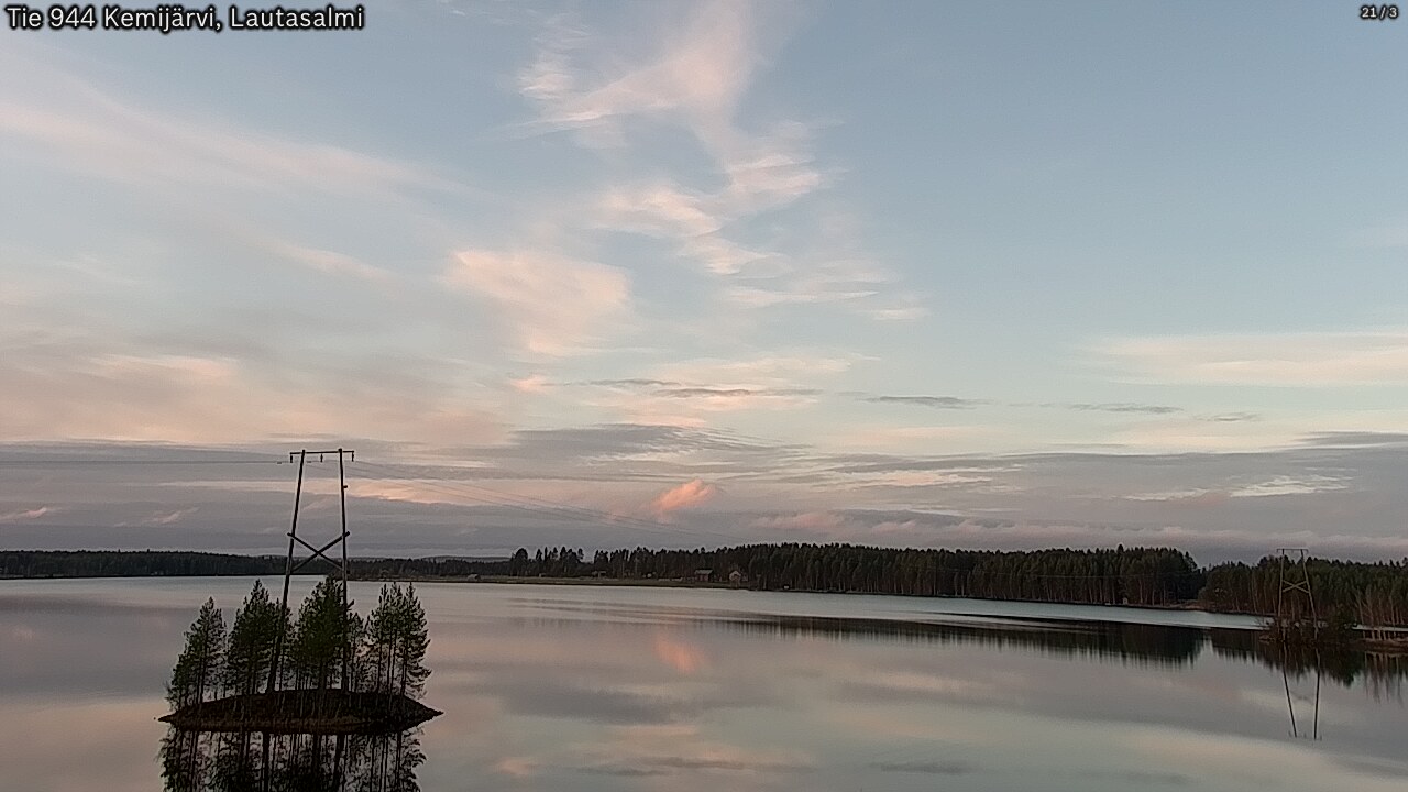 Kelikamerat Kuva Tie 944 Kemijärvi, Lautasalmi, Kemijärvi, Lappi