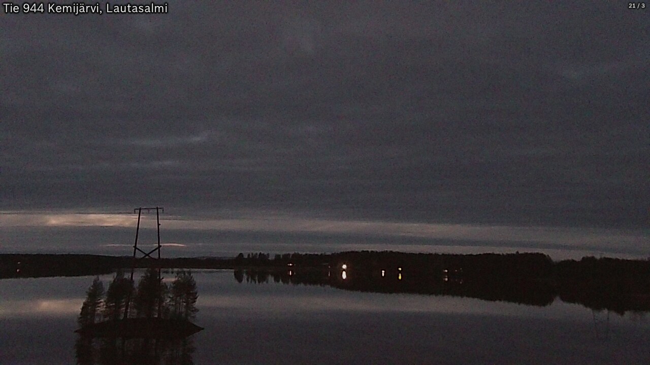 Kelikamerat Kuva Tie 944 Kemijärvi, Lautasalmi, Kemijärvi, Lappi