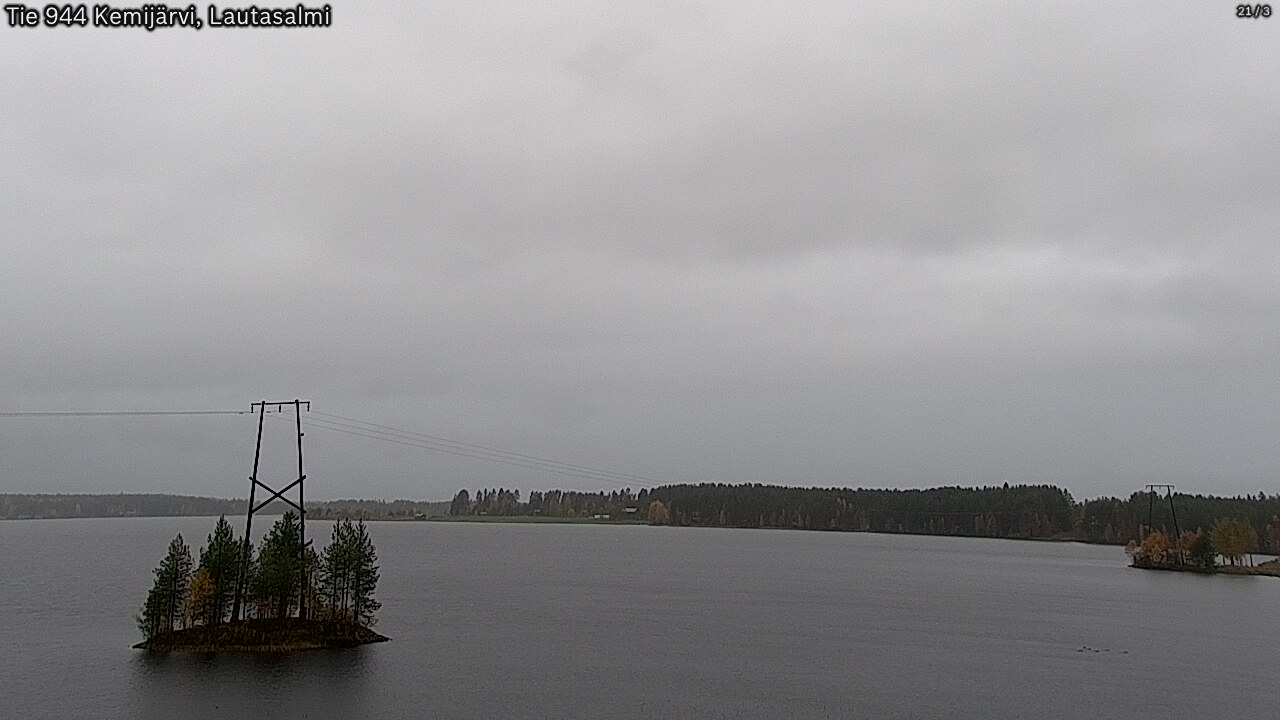 Weather Camera Image Road 944 Kemijärvi, Lautasalmi, Kemijärvi, Lappi