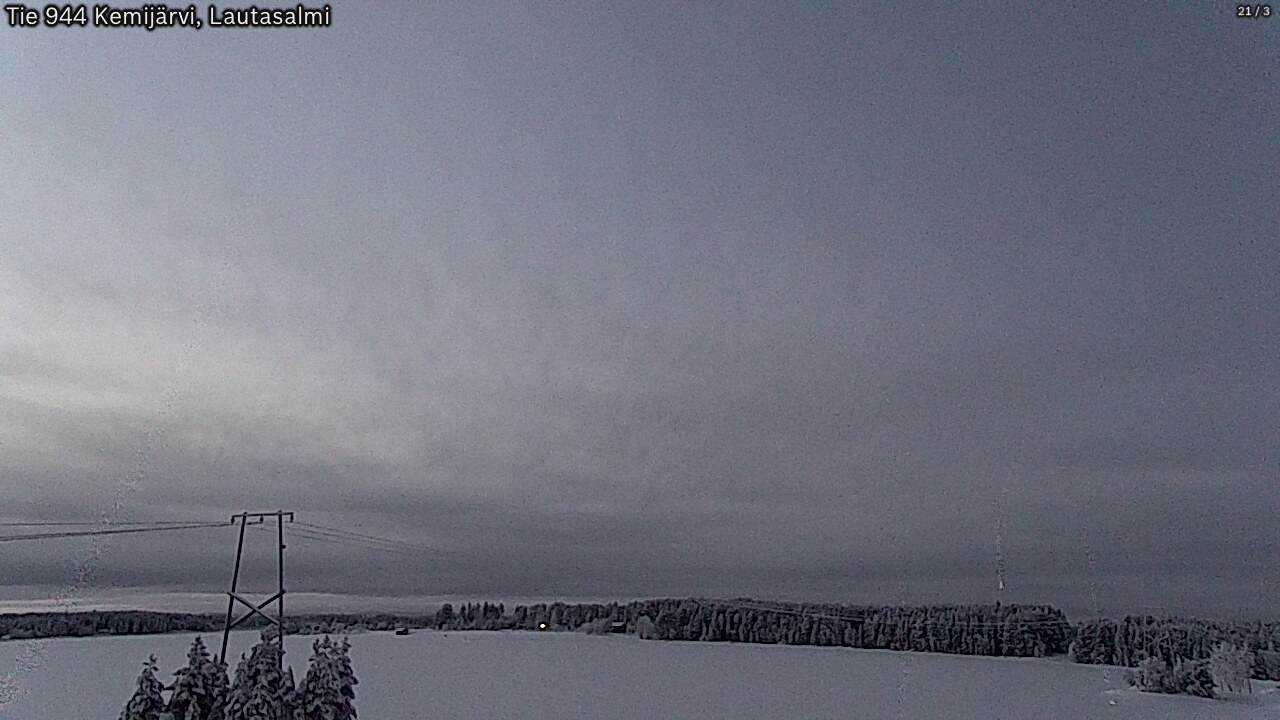 Kelikamerat Kuva Tie 944 Kemijärvi, Lautasalmi, Kemijärvi, Lappi