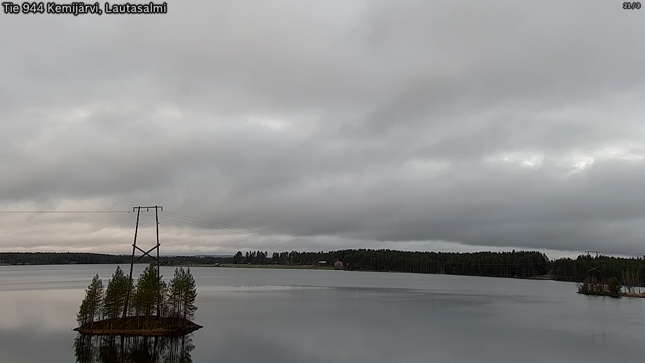 Kelikamerat Kuva Tie 944 Kemijärvi, Lautasalmi, Kemijärvi, Lappi