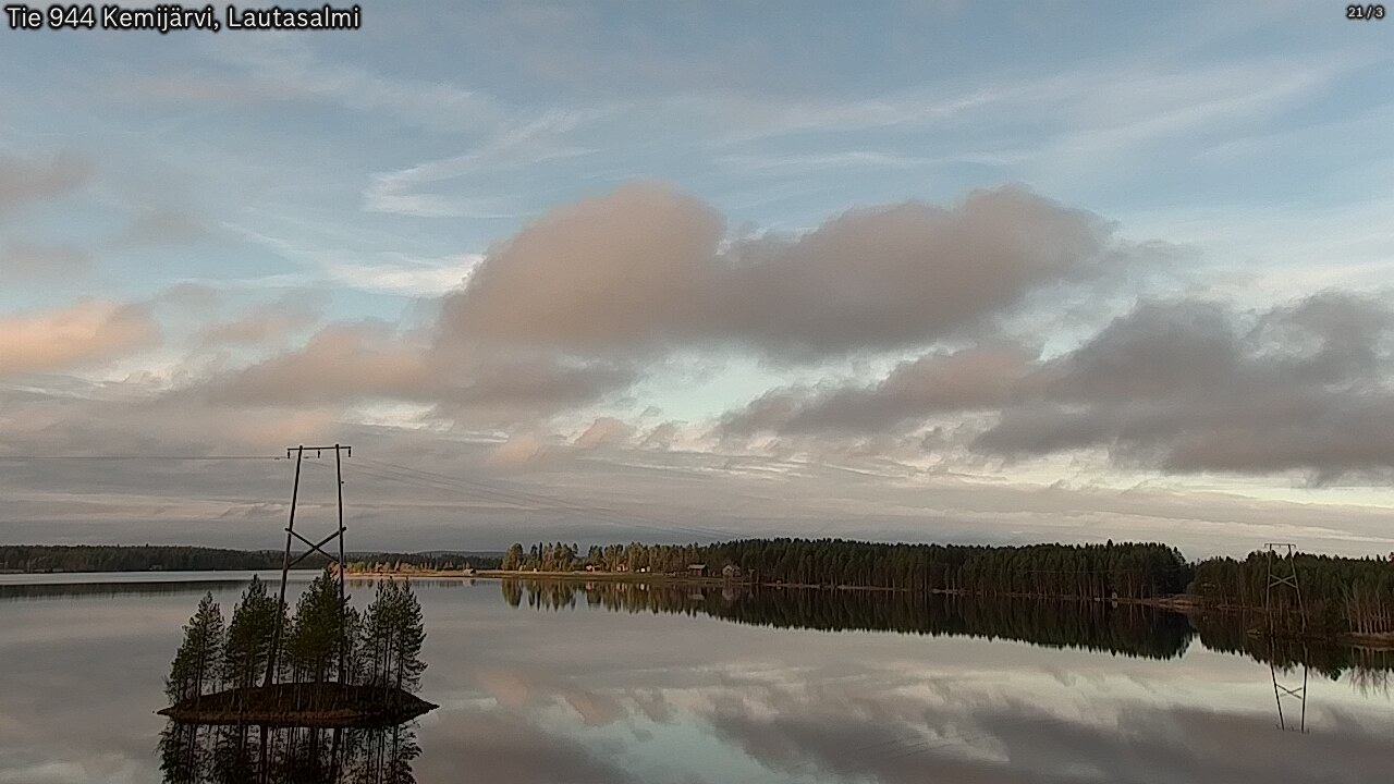 Kelikamerat Kuva Tie 944 Kemijärvi, Lautasalmi, Kemijärvi, Lappi