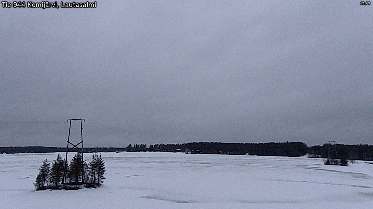 Kelikamerat Kuva Tie 944 Kemijärvi, Lautasalmi, Kemijärvi, Lappi