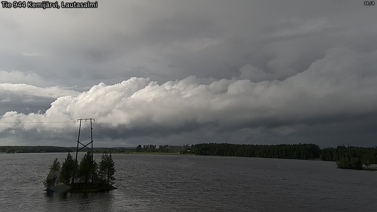 Kelikamerat Kuva Tie 944 Kemijärvi, Lautasalmi, Kemijärvi, Lappi