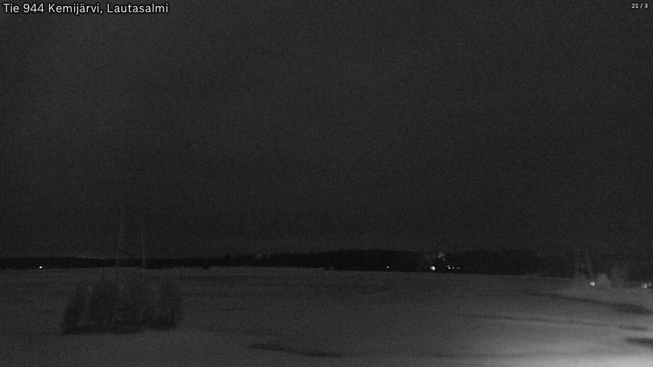 Kelikamerat Kuva Tie 944 Kemijärvi, Lautasalmi, Kemijärvi, Lappi