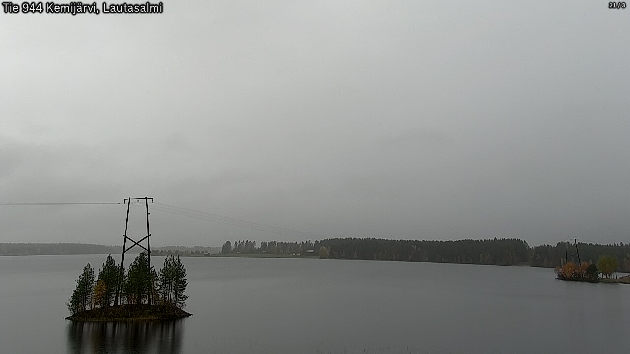 Kelikamerat Kuva Tie 944 Kemijärvi, Lautasalmi, Kemijärvi, Lappi