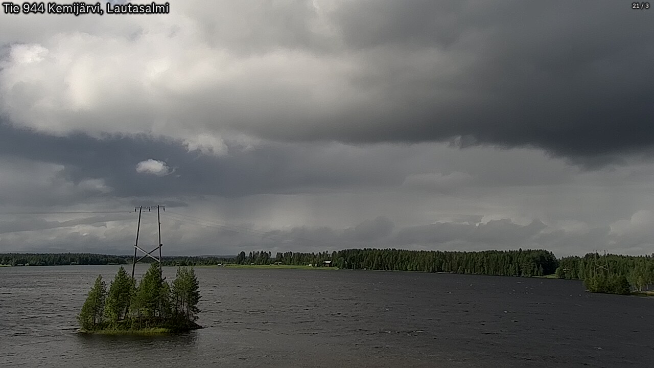 Kelikamerat Kuva Tie 944 Kemijärvi, Lautasalmi, Kemijärvi, Lappi