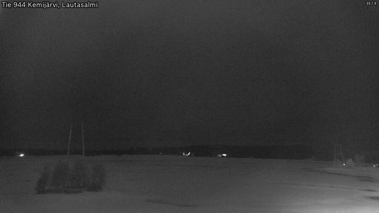 Kelikamerat Kuva Tie 944 Kemijärvi, Lautasalmi, Kemijärvi, Lappi
