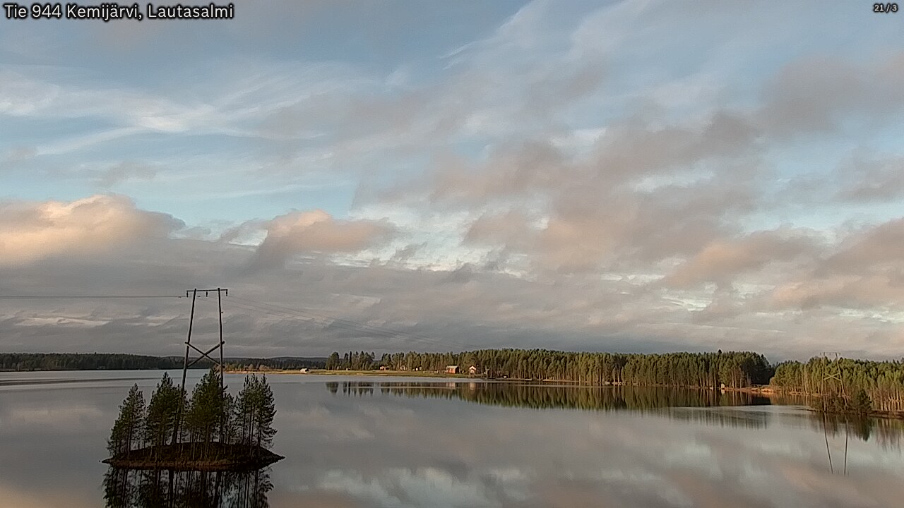 Kelikamerat Kuva Tie 944 Kemijärvi, Lautasalmi, Kemijärvi, Lappi