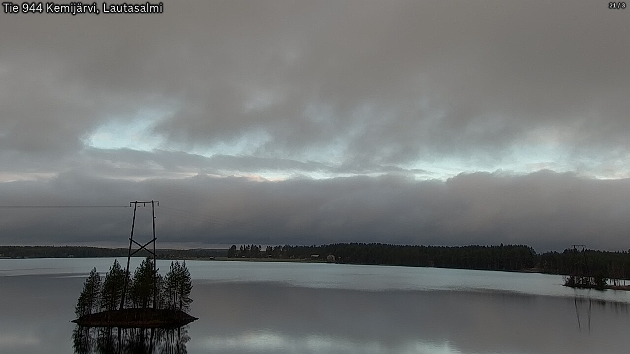 Kelikamerat Kuva Tie 944 Kemijärvi, Lautasalmi, Kemijärvi, Lappi
