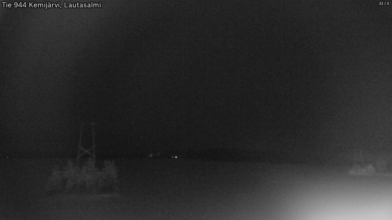 Weather Camera Image Väg 944 Kemijärvi, Lautasalmi, Kemijärvi, Lappi