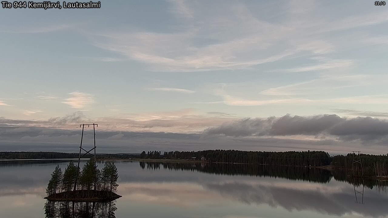 Kelikamerat Kuva Tie 944 Kemijärvi, Lautasalmi, Kemijärvi, Lappi