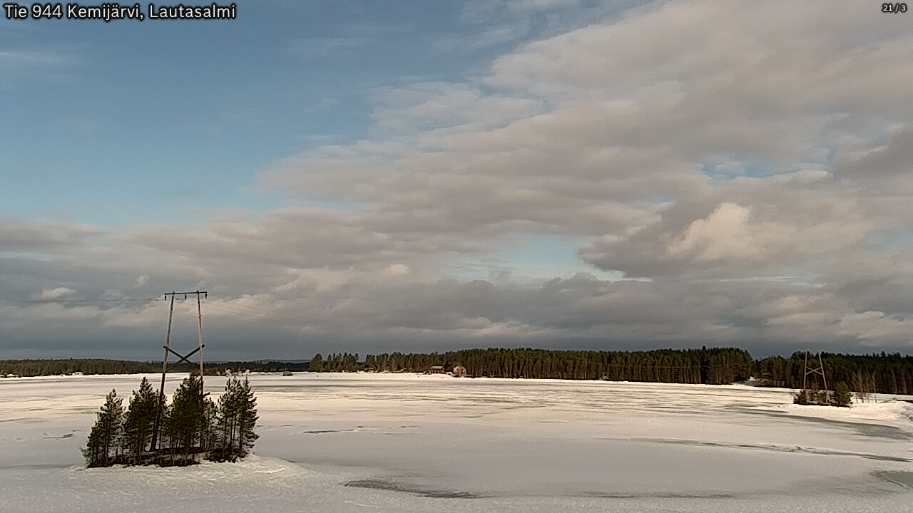 Kelikamerat Kuva Tie 944 Kemijärvi, Lautasalmi, Kemijärvi, Lappi