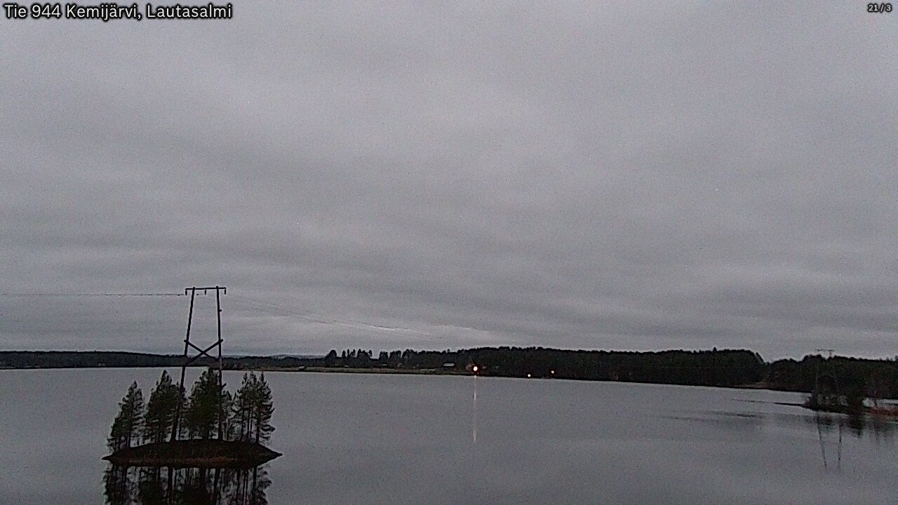 Kelikamerat Kuva Tie 944 Kemijärvi, Lautasalmi, Kemijärvi, Lappi