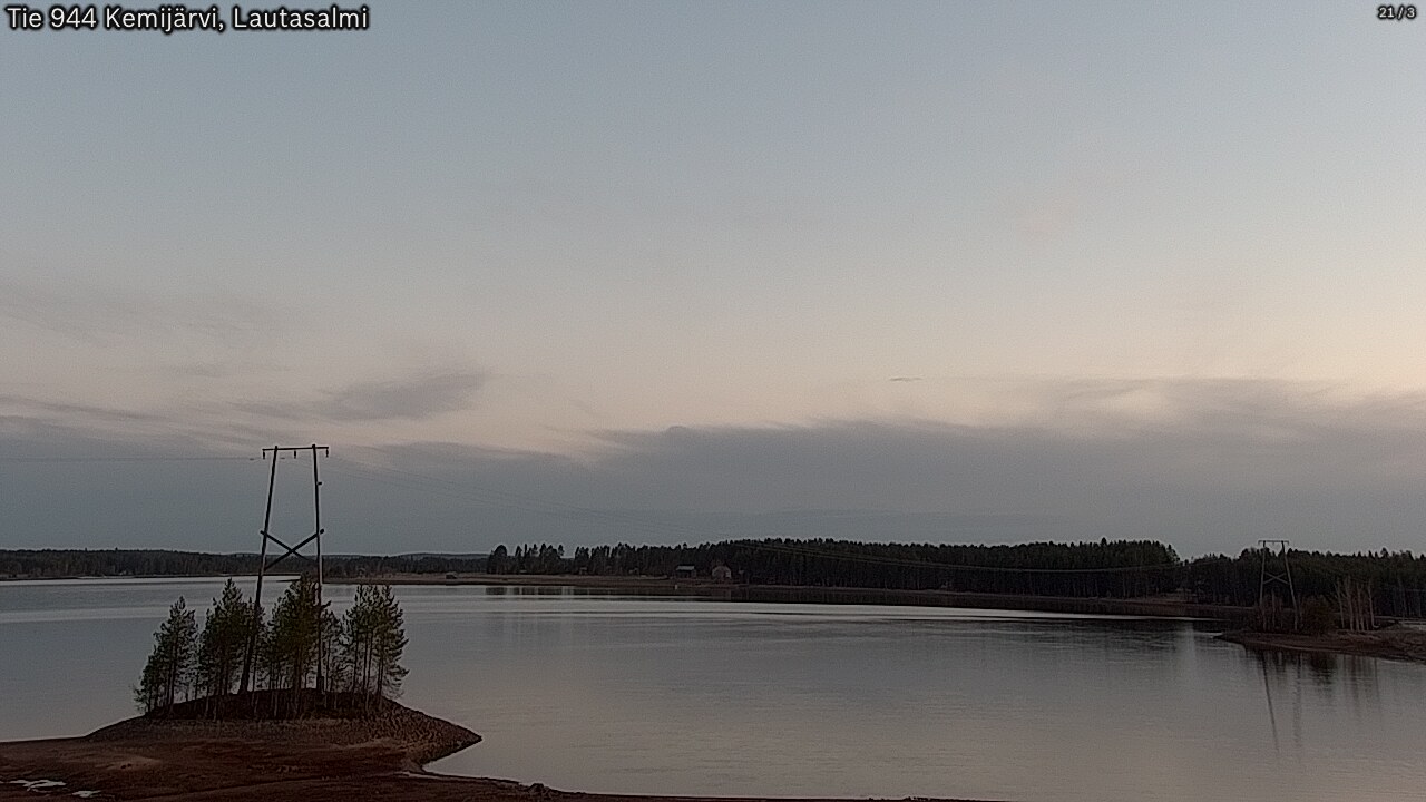 Kelikamerat Kuva Tie 944 Kemijärvi, Lautasalmi, Kemijärvi, Lappi