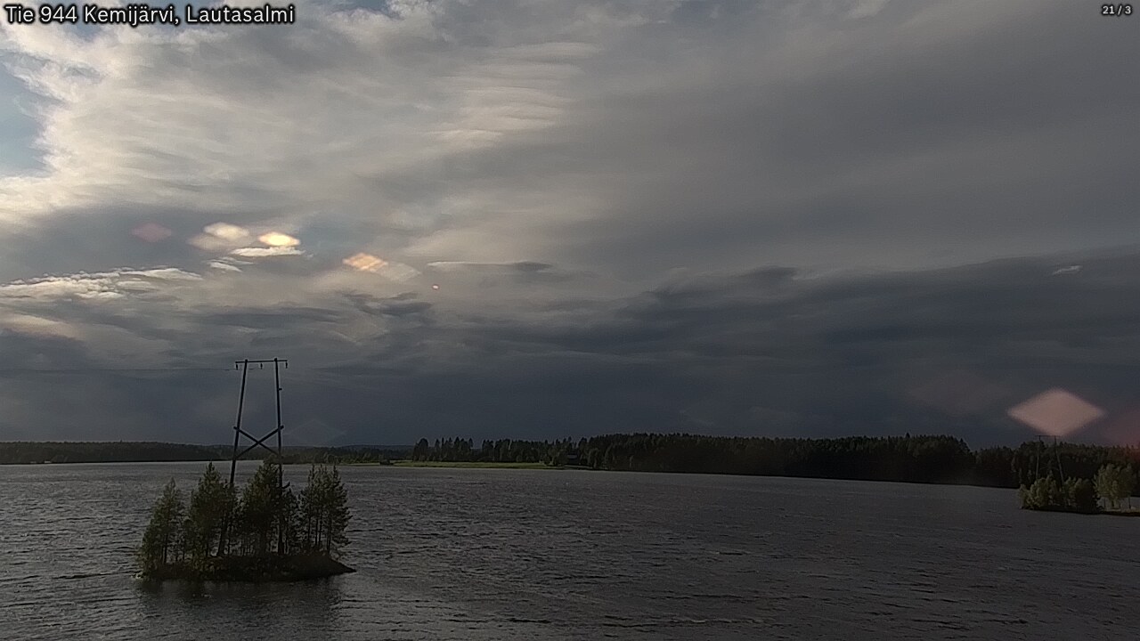 Kelikamerat Kuva Tie 944 Kemijärvi, Lautasalmi, Kemijärvi, Lappi