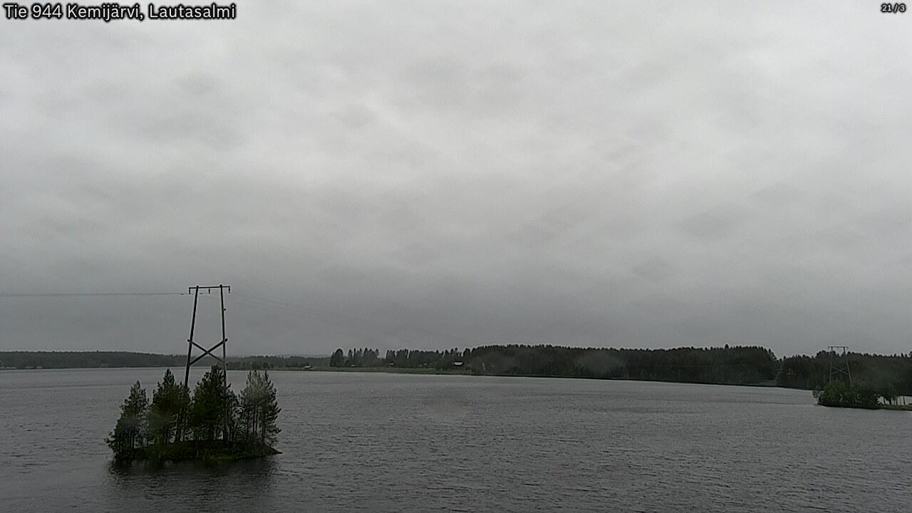 Weather Camera Image Väg 944 Kemijärvi, Lautasalmi, Kemijärvi, Lappi