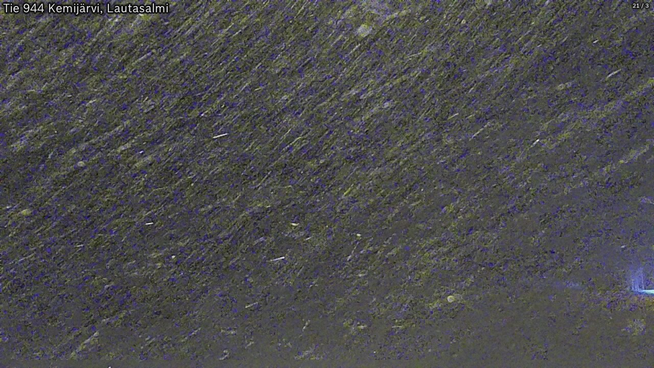 Weather Camera Image Väg 944 Kemijärvi, Lautasalmi, Kemijärvi, Lappi