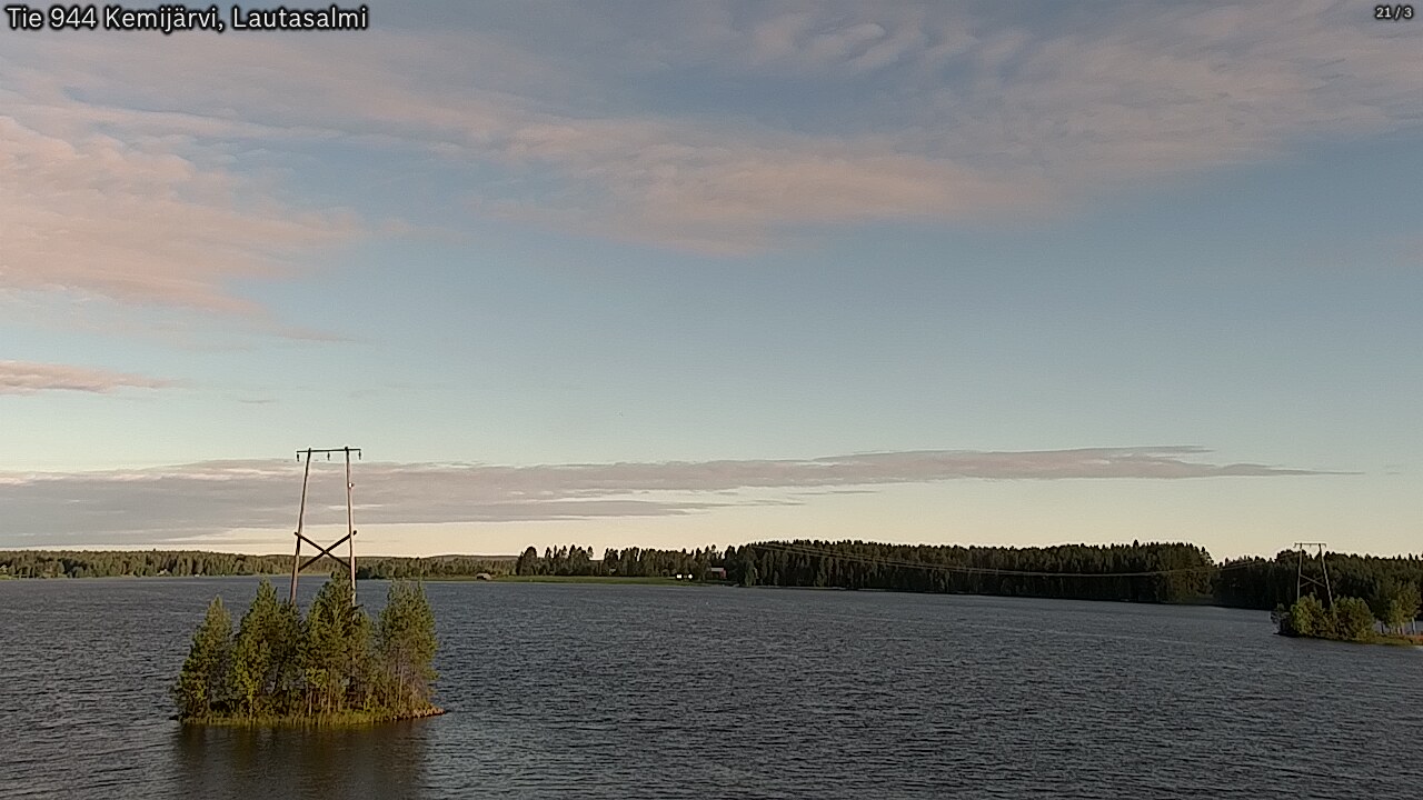 Kelikamerat Kuva Tie 944 Kemijärvi, Lautasalmi, Kemijärvi, Lappi