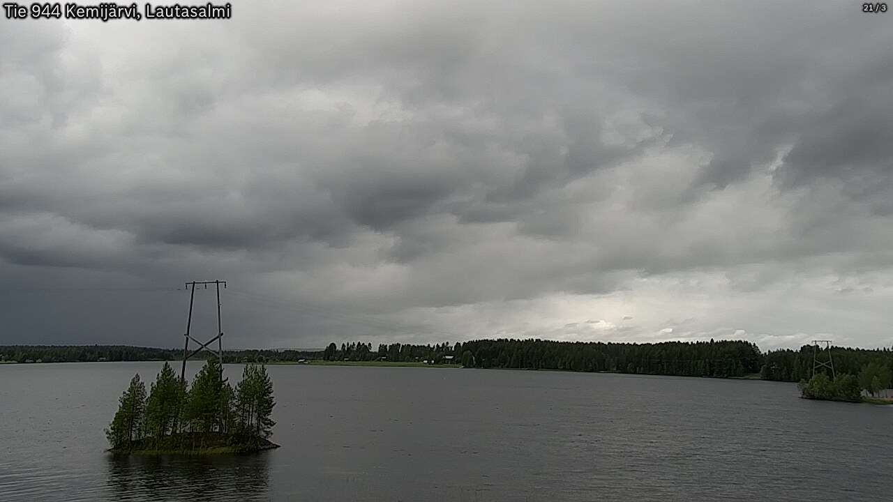 Kelikamerat Kuva Tie 944 Kemijärvi, Lautasalmi, Kemijärvi, Lappi