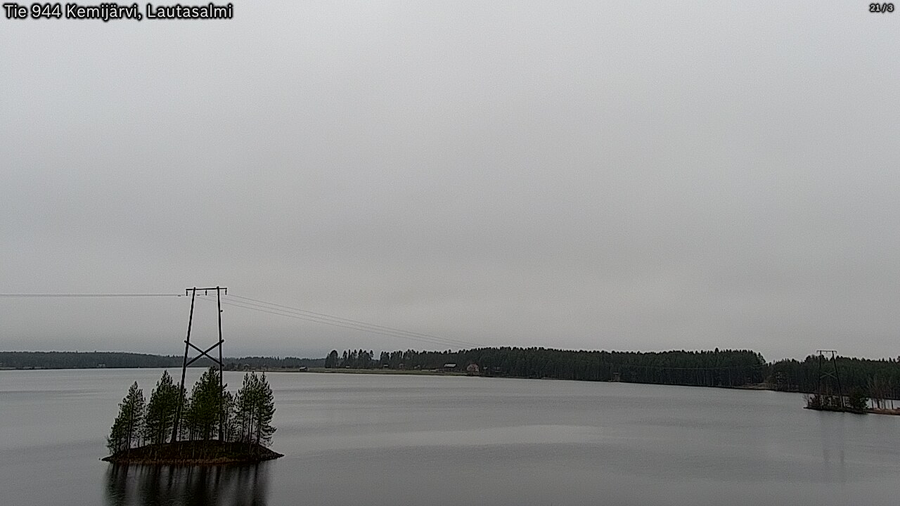 Kelikamerat Kuva Tie 944 Kemijärvi, Lautasalmi, Kemijärvi, Lappi