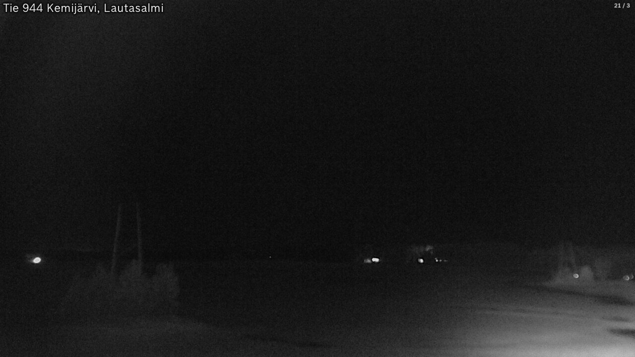 Kelikamerat Kuva Tie 944 Kemijärvi, Lautasalmi, Kemijärvi, Lappi