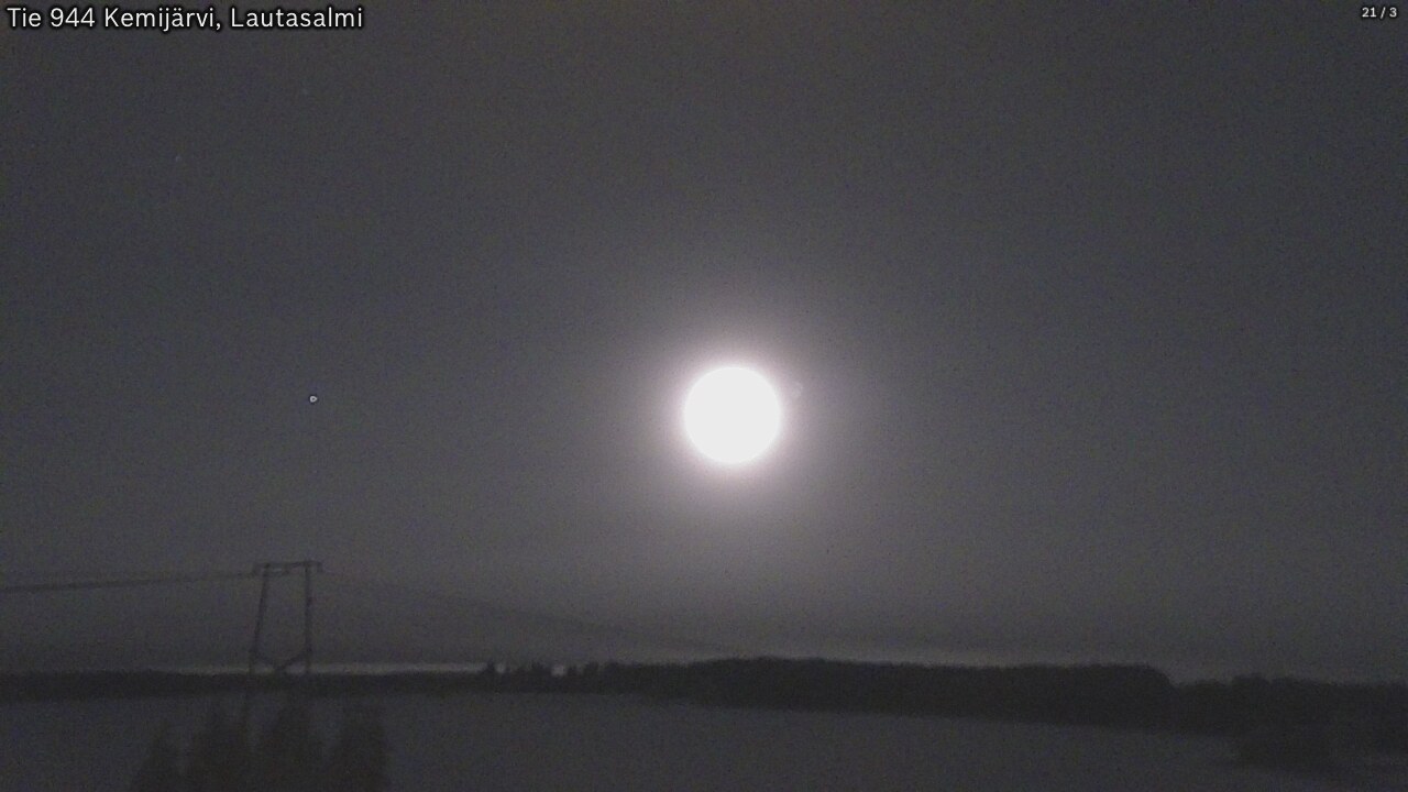 Kelikamerat Kuva Tie 944 Kemijärvi, Lautasalmi, Kemijärvi, Lappi