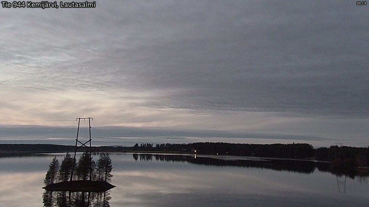 Kelikamerat Kuva Tie 944 Kemijärvi, Lautasalmi, Kemijärvi, Lappi