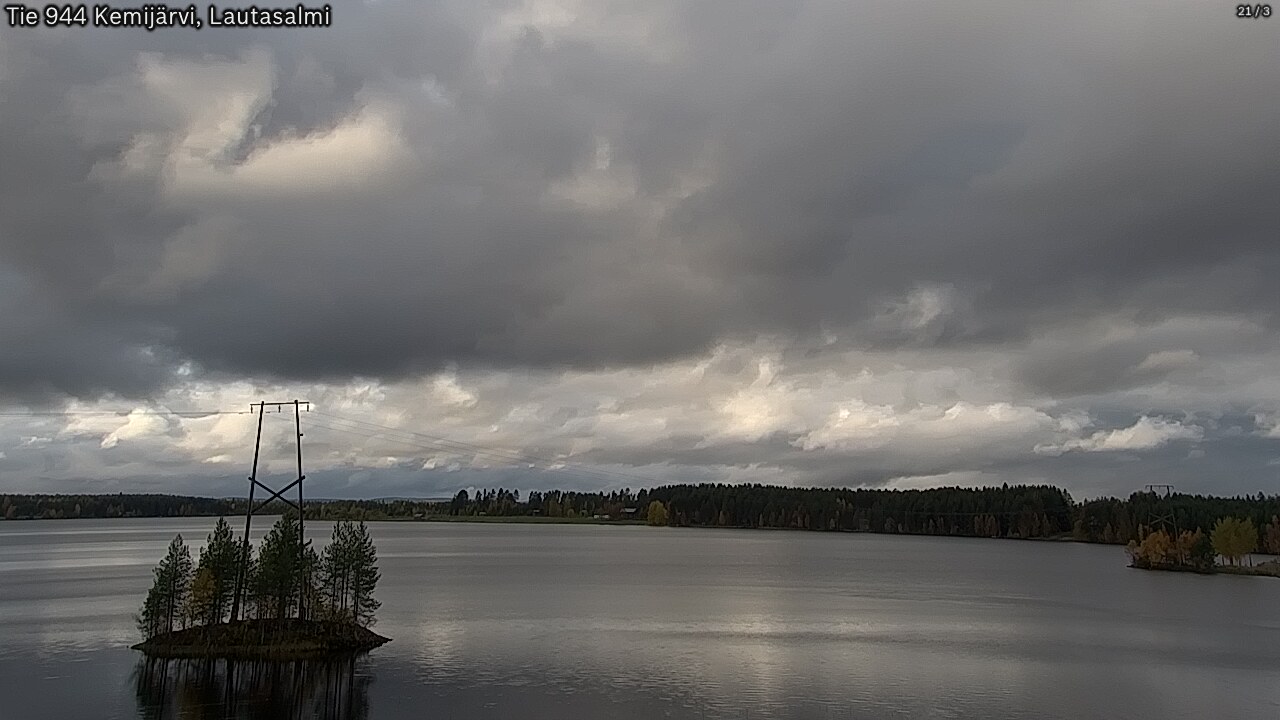 Kelikamerat Kuva Tie 944 Kemijärvi, Lautasalmi, Kemijärvi, Lappi