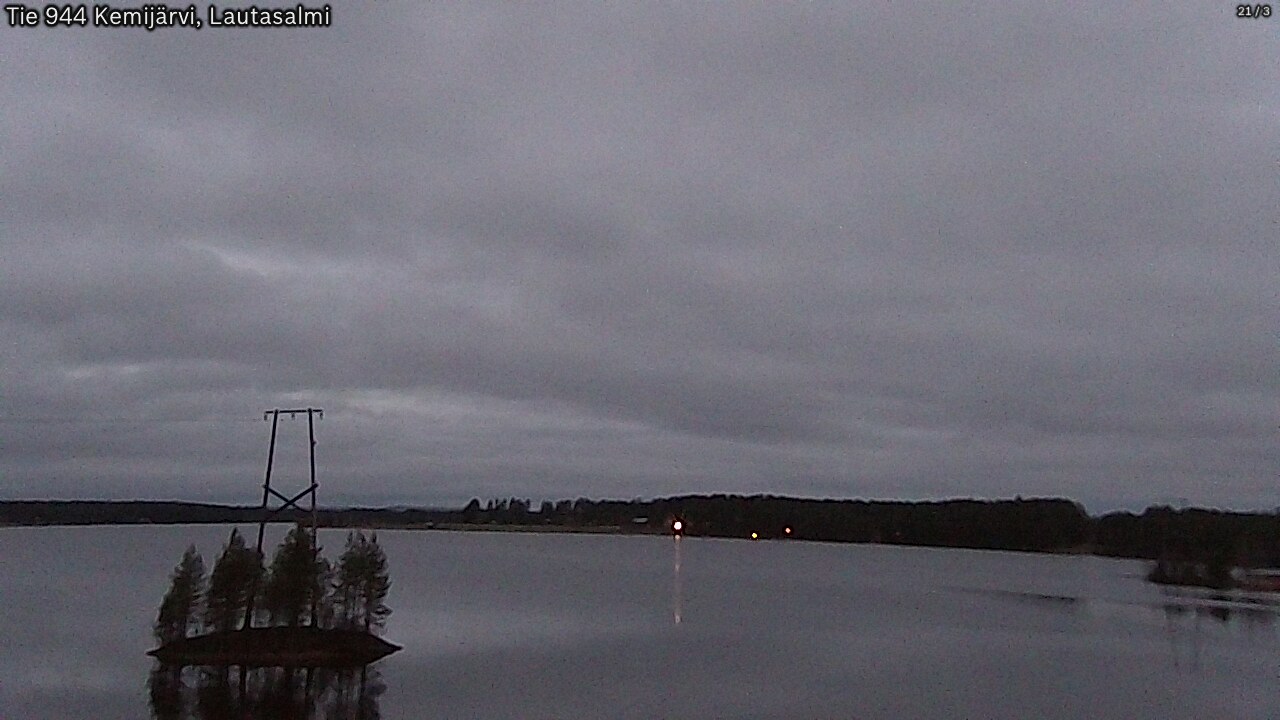 Kelikamerat Kuva Tie 944 Kemijärvi, Lautasalmi, Kemijärvi, Lappi