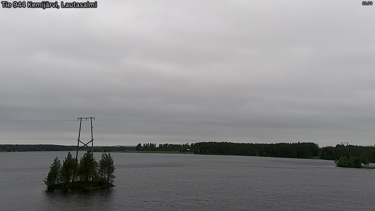 Kelikamerat Kuva Tie 944 Kemijärvi, Lautasalmi, Kemijärvi, Lappi