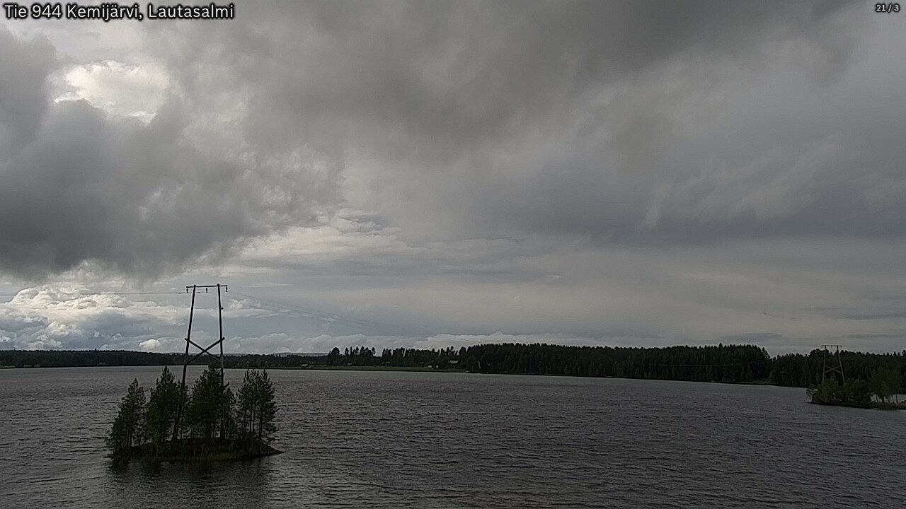 Kelikamerat Kuva Tie 944 Kemijärvi, Lautasalmi, Kemijärvi, Lappi