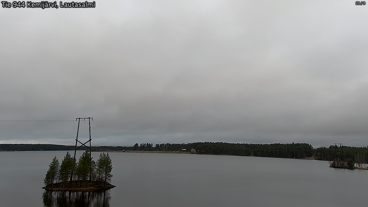 Kelikamerat Kuva Tie 944 Kemijärvi, Lautasalmi, Kemijärvi, Lappi