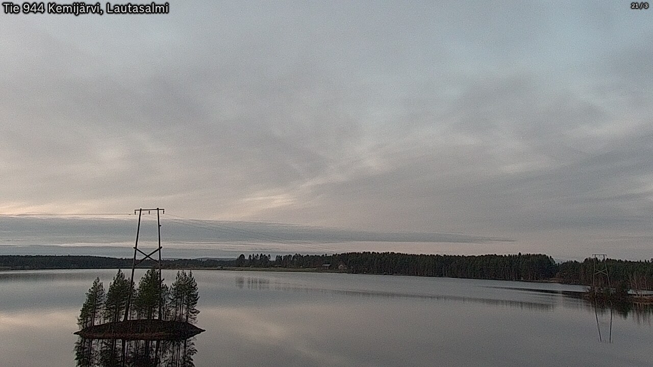 Kelikamerat Kuva Tie 944 Kemijärvi, Lautasalmi, Kemijärvi, Lappi