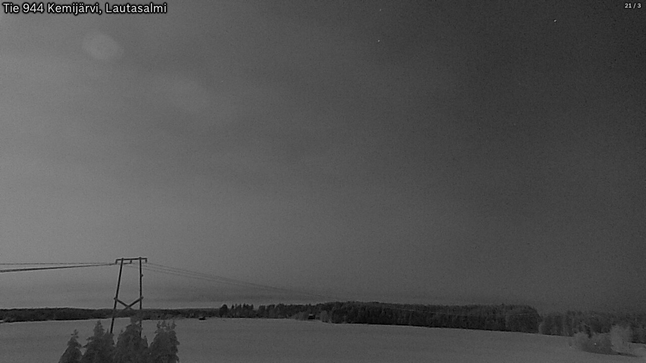 Kelikamerat Kuva Tie 944 Kemijärvi, Lautasalmi, Kemijärvi, Lappi