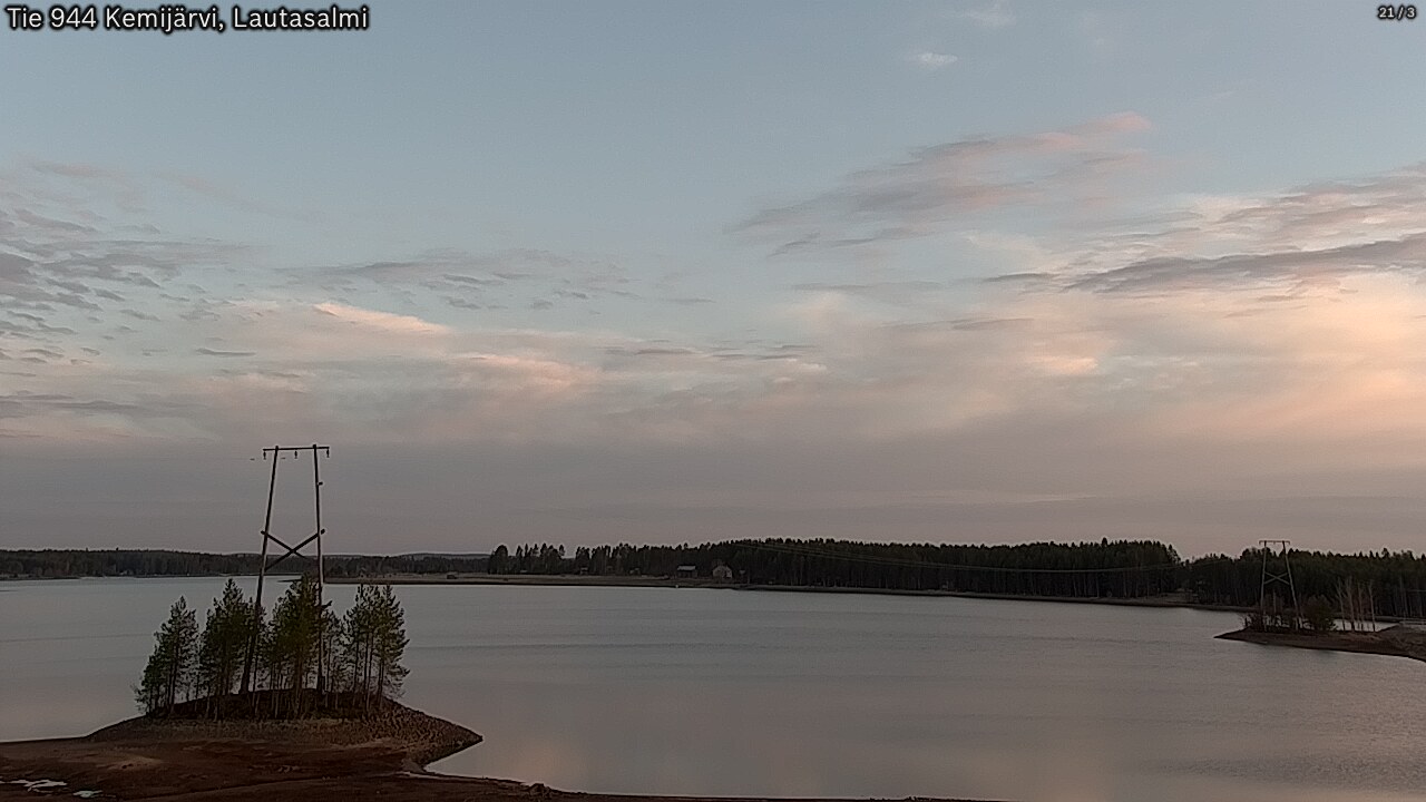 Kelikamerat Kuva Tie 944 Kemijärvi, Lautasalmi, Kemijärvi, Lappi