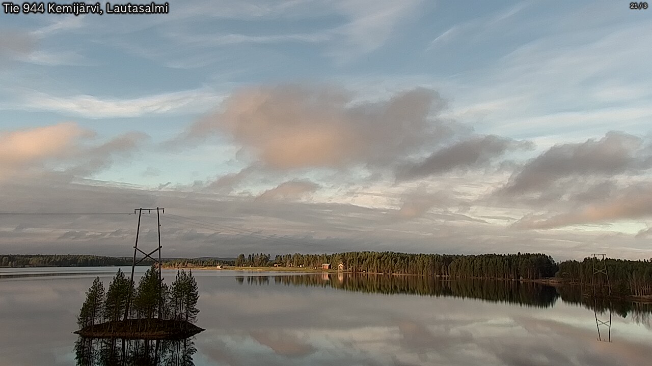 Kelikamerat Kuva Tie 944 Kemijärvi, Lautasalmi, Kemijärvi, Lappi