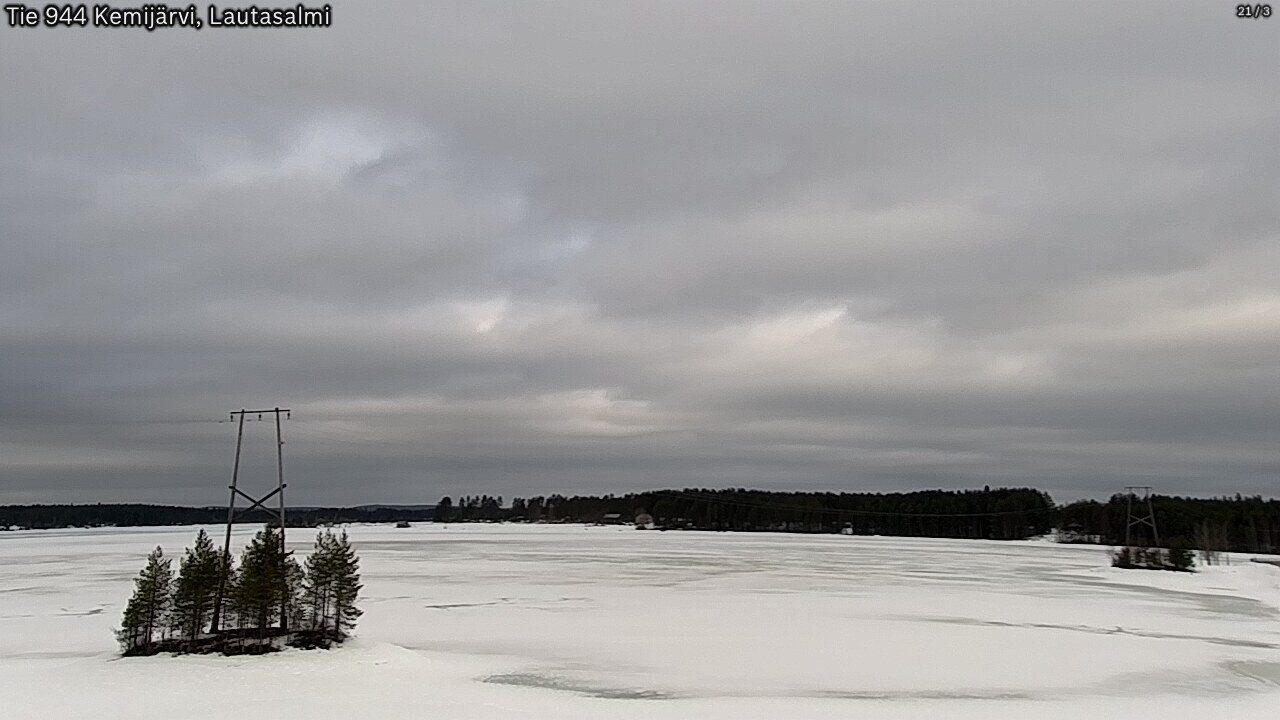 Kelikamerat Kuva Tie 944 Kemijärvi, Lautasalmi, Kemijärvi, Lappi