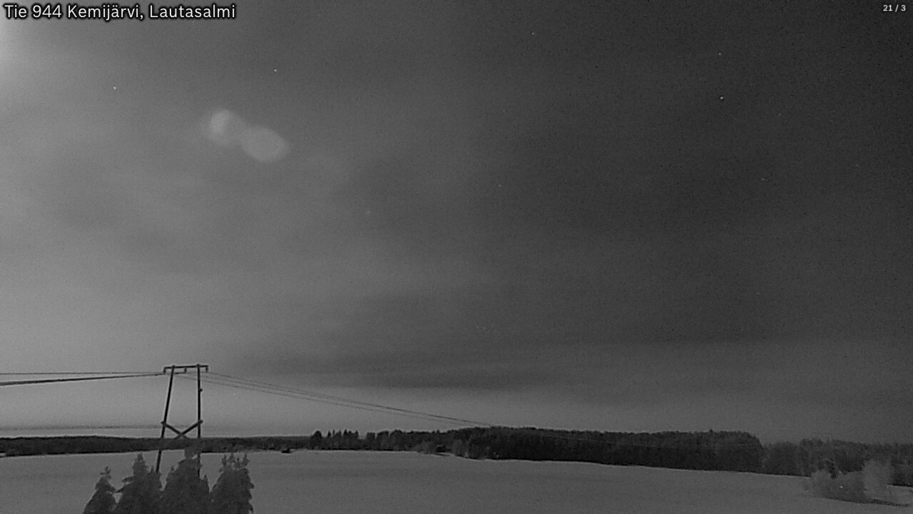 Kelikamerat Kuva Tie 944 Kemijärvi, Lautasalmi, Kemijärvi, Lappi
