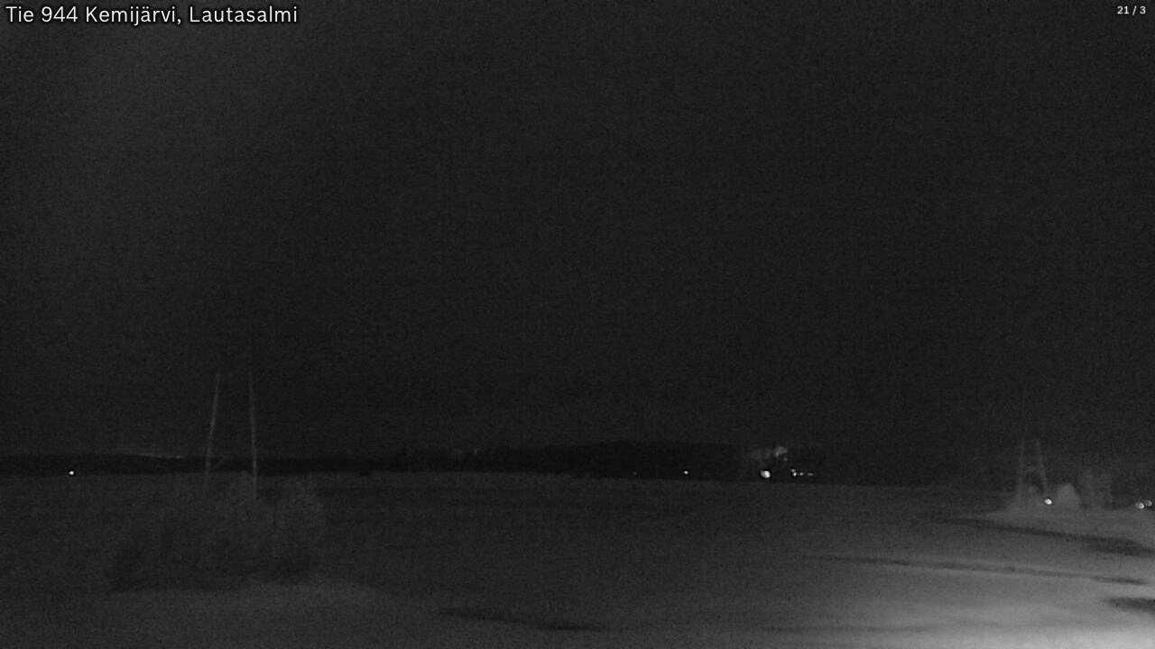 Kelikamerat Kuva Tie 944 Kemijärvi, Lautasalmi, Kemijärvi, Lappi