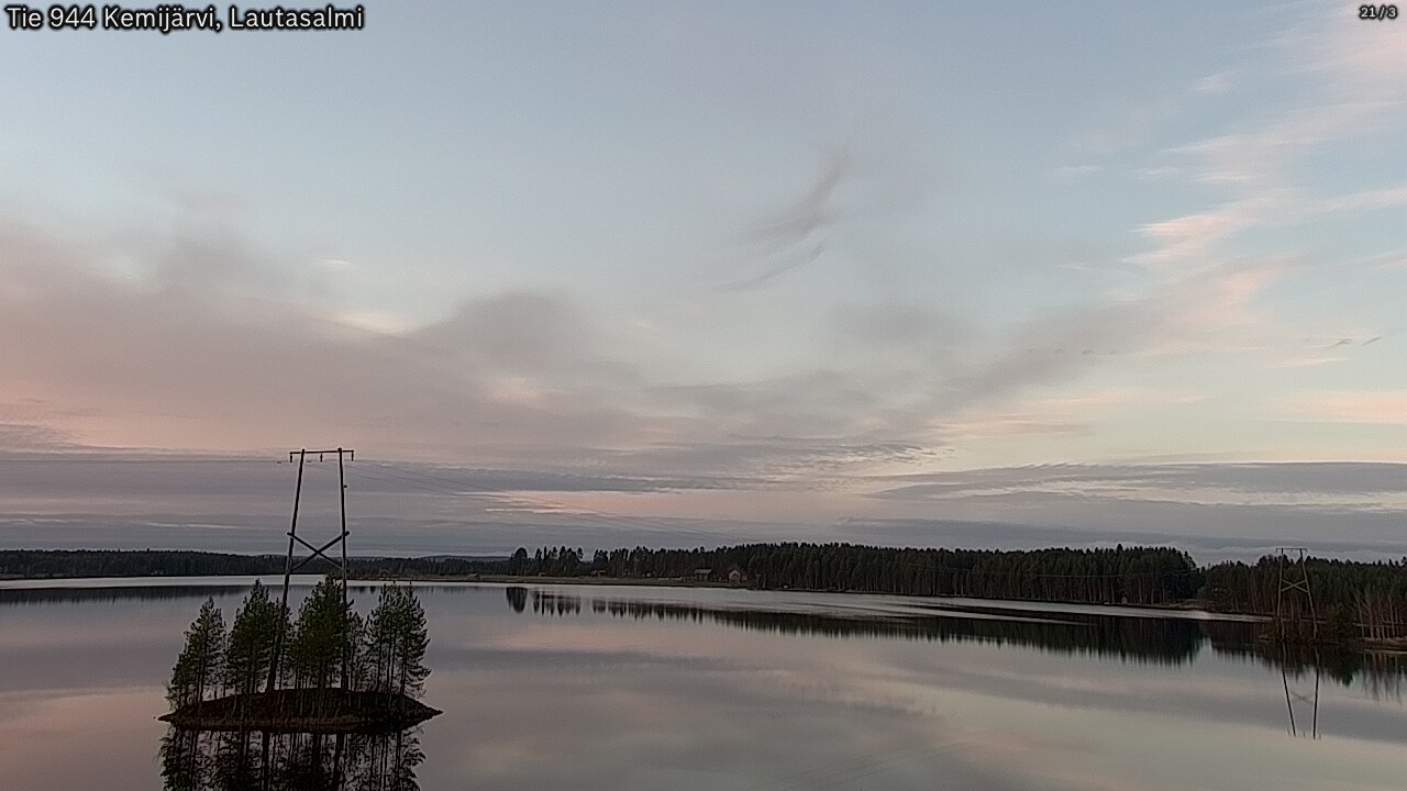 Kelikamerat Kuva Tie 944 Kemijärvi, Lautasalmi, Kemijärvi, Lappi